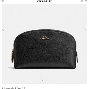 Coach cosmetic bag
